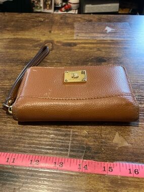 Ralph Lauren zip around small wallet/wristlet